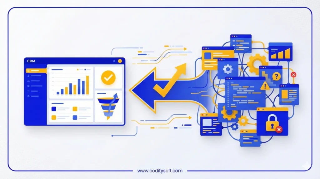 دلایل نخریدن CRM های پیچیده