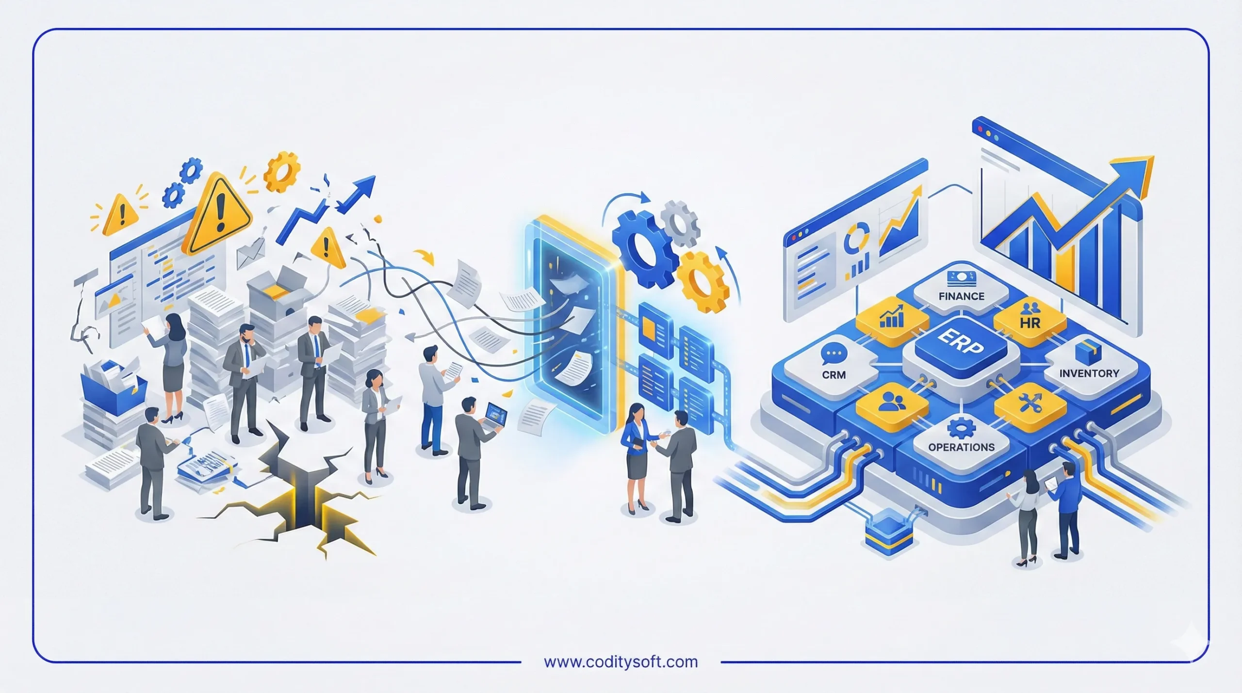 چرا رشد کسب و کار بدون زیرساخت نرم افزاری خطرناک است