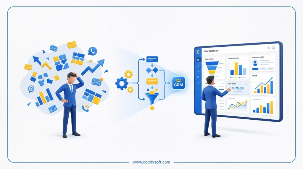 پیاده سازی نرم افزار CRM