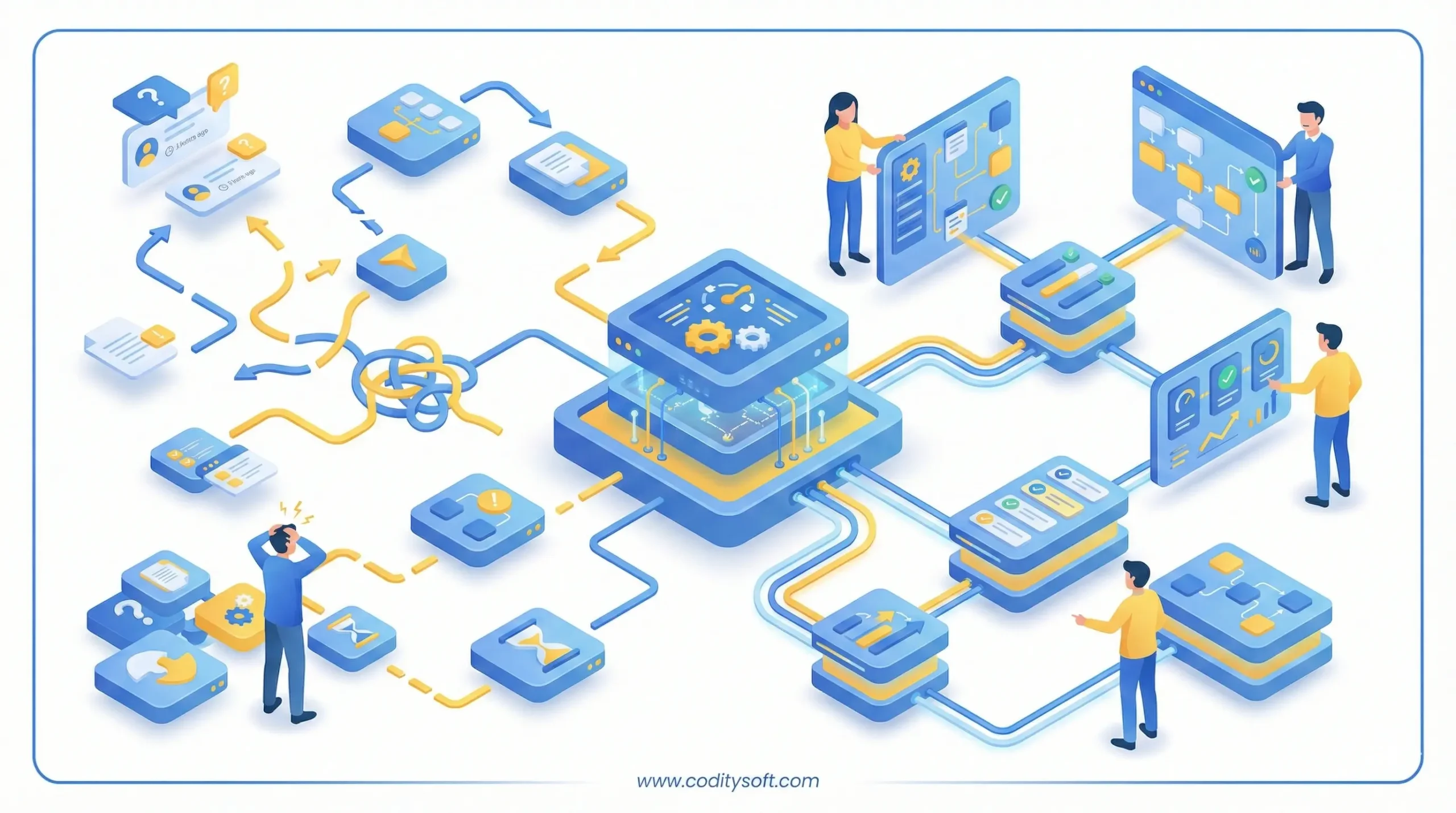 نرم افزار مدیریت فرایندهای سازمانی و مزایای آن برای کسب و کارها